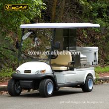 Wholesale electric vehicle 48V food cart 2 seats hotel buggy car